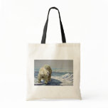 Polar ice flow tote bag