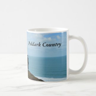 Poldark Country Photo Cornwall England Basic White Mug