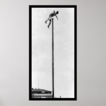 Pole Balancing the Human Fly 1924 Poster