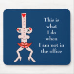 Pole dancer mousepads