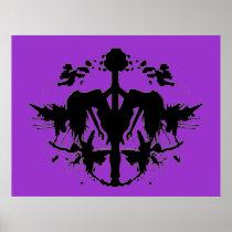Pole Dancing Stripper Ink Blot