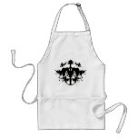 Pole Dancing Stripper Inkblot aprons