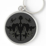 Pole Dancing Stripper Inkblot keychains