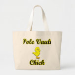 Pole Vault Chick Canvas Bag