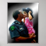 Police Angel Print
