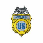 Police Badge embroidered shirts