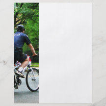 Police Bicycle Patrol Personalized Flyer