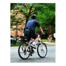 Police Bicycle Patrol Postcards