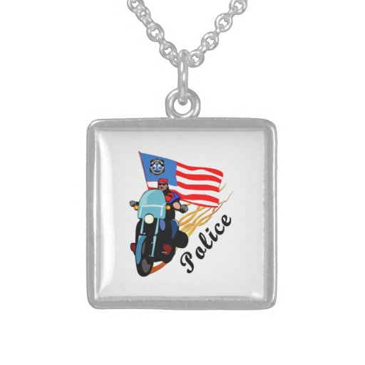 Police Biker Cops Necklace