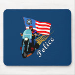 Police Bikers Mouse Pads