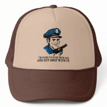 Police Brutality: I'm Going to Kick Your Ass Hat