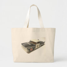 Police Car Canvas Bag