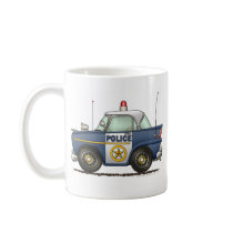 Police Car Law Enforcement Coffee Mug