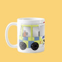 Police Car UK mugs