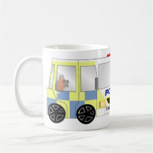 Police Car UK Mug