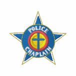 Police Chaplain Embroidered Jacket
