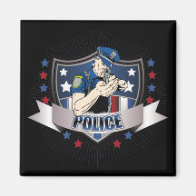 Police Crest Magnets