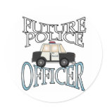 Police Cruiser Future Police Officer Sticker