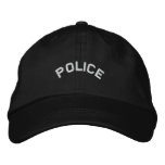 POLICE Embroidered Hat embroidered hats