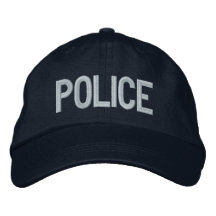 POLICE EMBROIDERED HATS