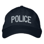 POLICE embroidered hats