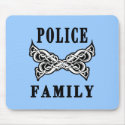 Police Family Tattoos mousepads