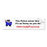 police_funny bumper stickers