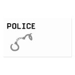 Police Handcuffs business cards