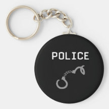 Police Handcuffs Key Chain