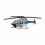 Police Helicopter embroidered shirts