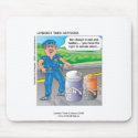 Police Humour Assault & Battery Funny Mouse Pad mousepads