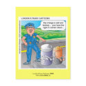 Police Humour Assault & Battery Funny Postcards