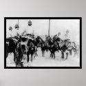 Police in Pittsburgh Awaiting Coal Strike 1909 posters