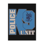 Police K9 Unit Dog postcards