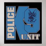 Police K9 Unit Dog Posters