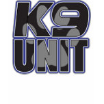 Police K9 Unit Paw Print t-shirts