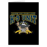 Police K-9 Unit cards