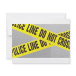 police line do not cross invitations