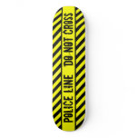 police line - do not cross skateboards