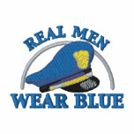 Police Logo embroidered shirts