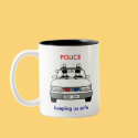 Police mug