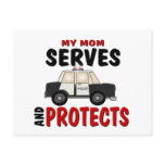 Police Mum postcards