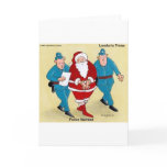 Police Navidad Funny Christmas Gifts & Tees cards