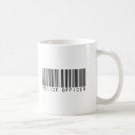 Police Officer Bar Code Mugs