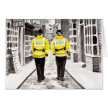 Police Officer Birthday Card