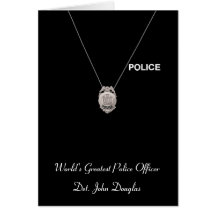 Police Officer Card