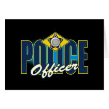 Police Officer Greeting Card