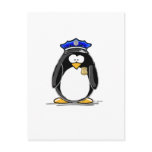Police Officer Penguin postcards
