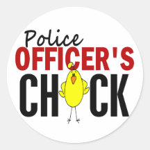POLICE OFFICER’S CHICK STICKERS