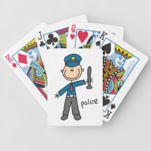 Police Officer Stick Figure